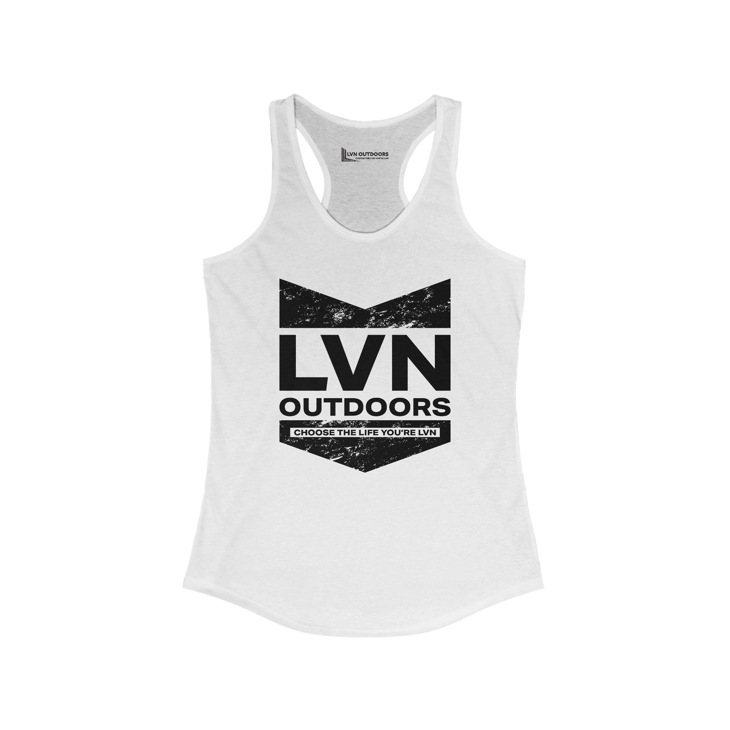 LVN Outdoors Women's Distressed RacerbackTank