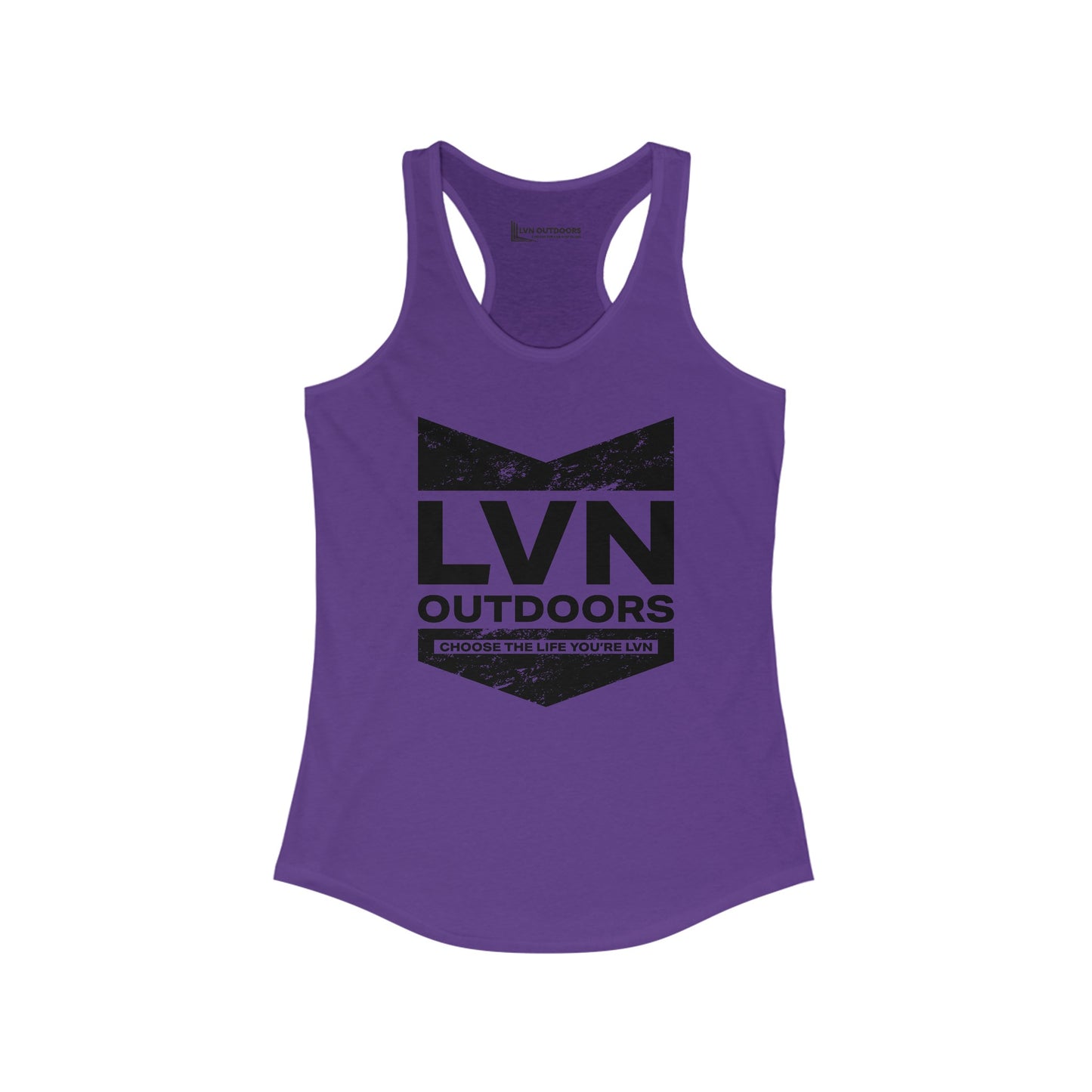 LVN Outdoors Women's Distressed RacerbackTank