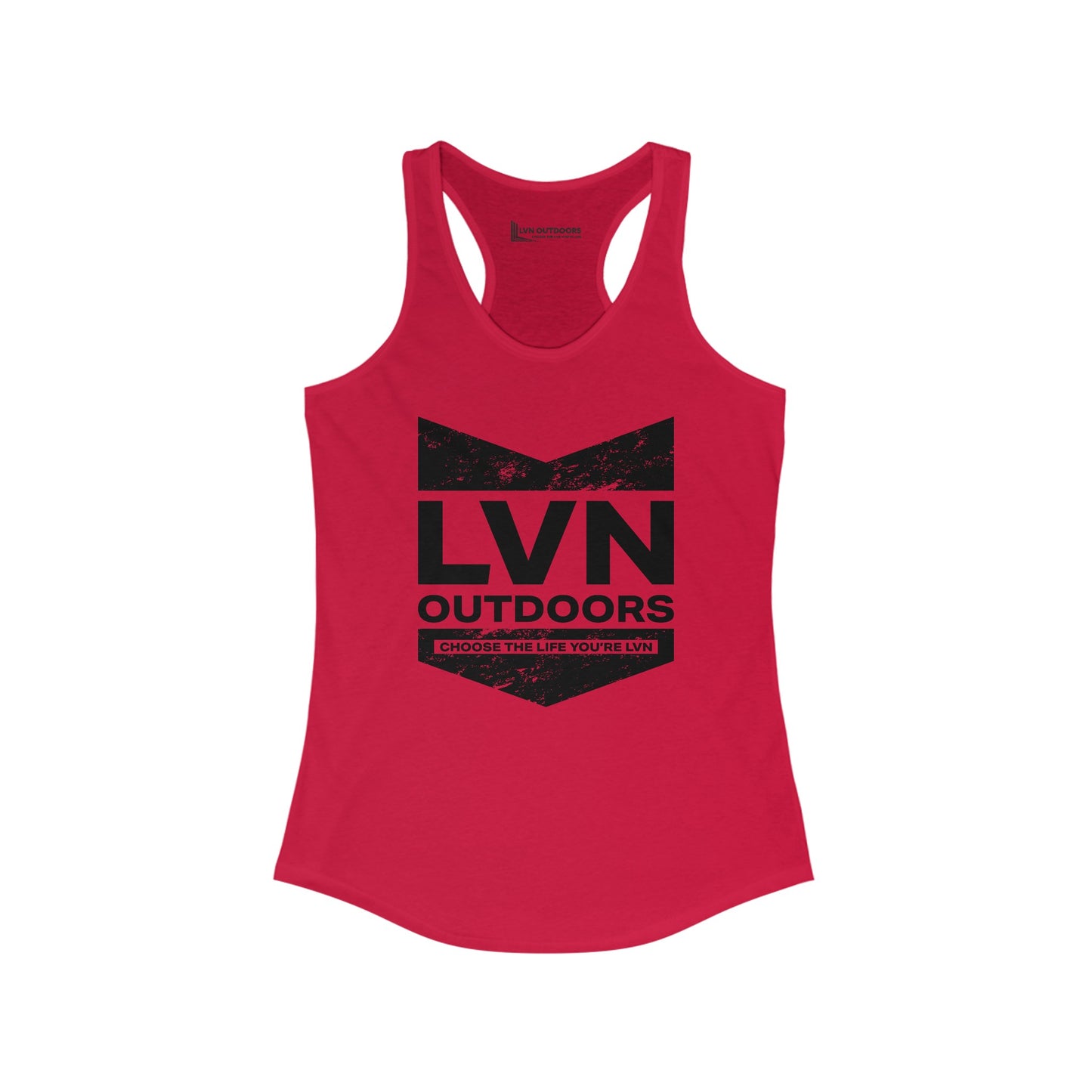 LVN Outdoors Women's Distressed RacerbackTank
