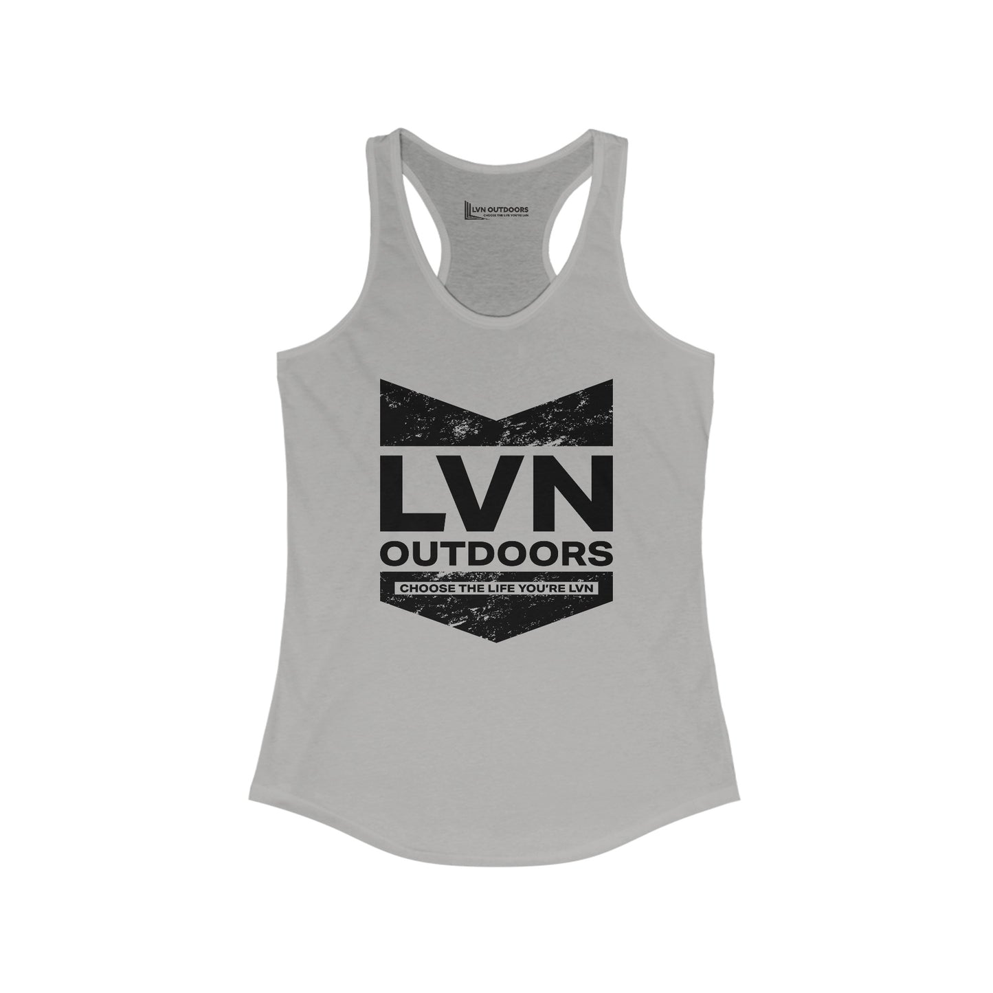 LVN Outdoors Women's Distressed RacerbackTank