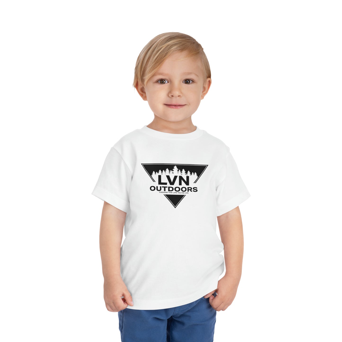 LVN Outdoors Badge-Toddler Short Sleeve Tee