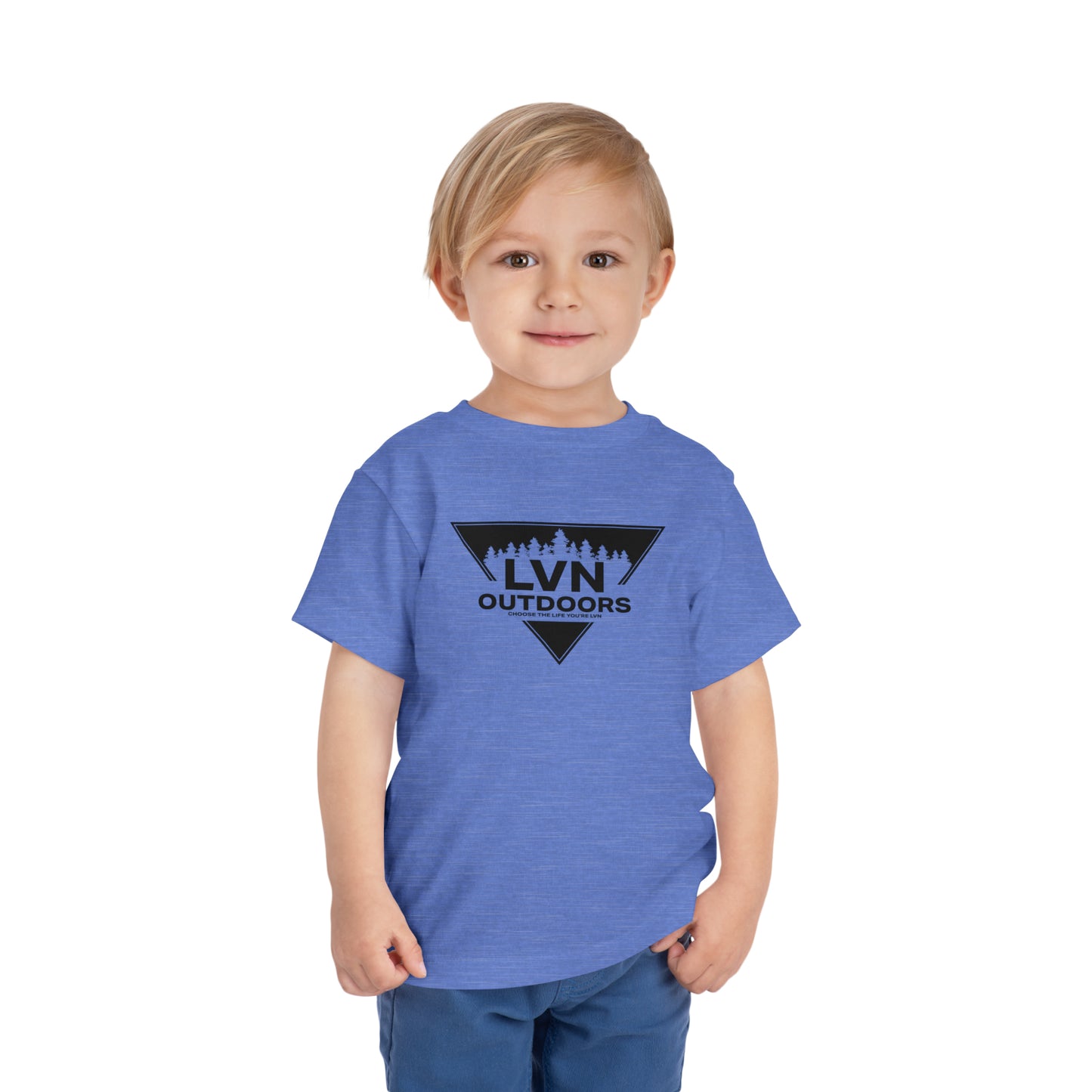 LVN Outdoors Badge-Toddler Short Sleeve Tee