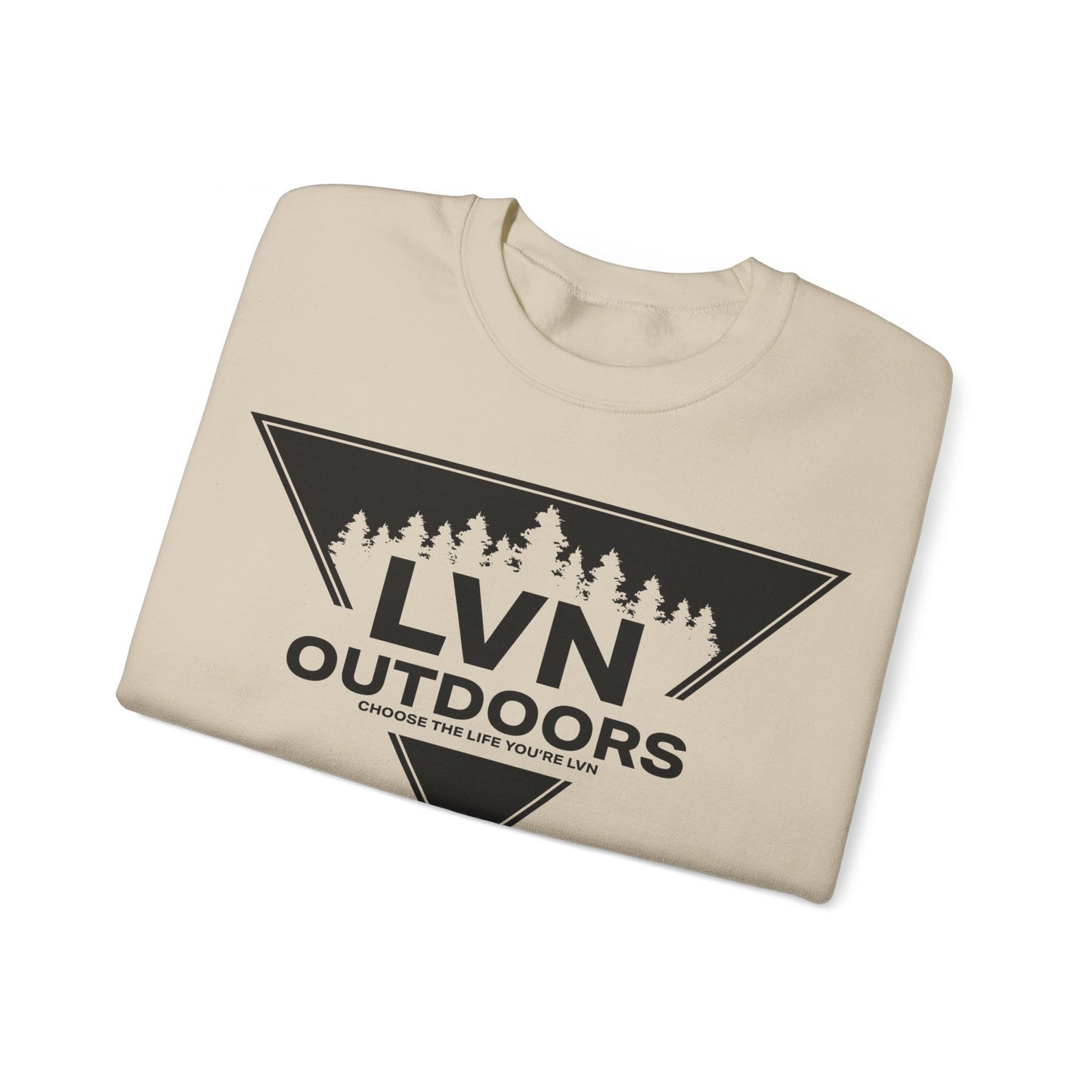 LVN Outdoors- Badge Crewneck Sweatshirt